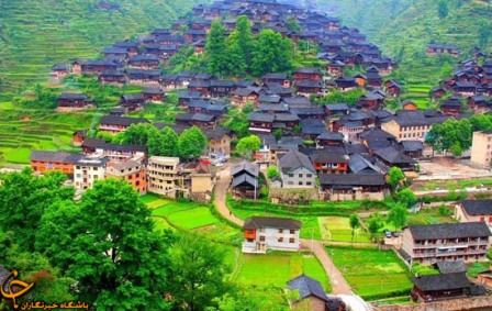 روستای چینی که بیشتر شبیه نقاشی است + تصاویر