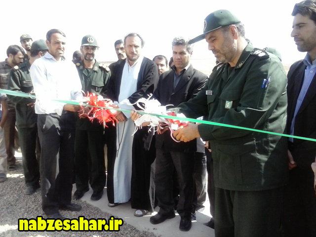 گزارش تصویری از افتتاح مجموعه ورزشی روستای شویر خرمدره