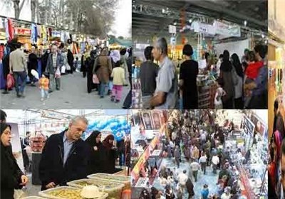 کالا در نمایشگاه بهاره زنجان با تخفیف ۵ تا ۱۵ درصد تخفیف عرضه می‌شود