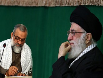 پیام تسلیت سردار نقدی و عموم بسیجیان به امام خامنه ای