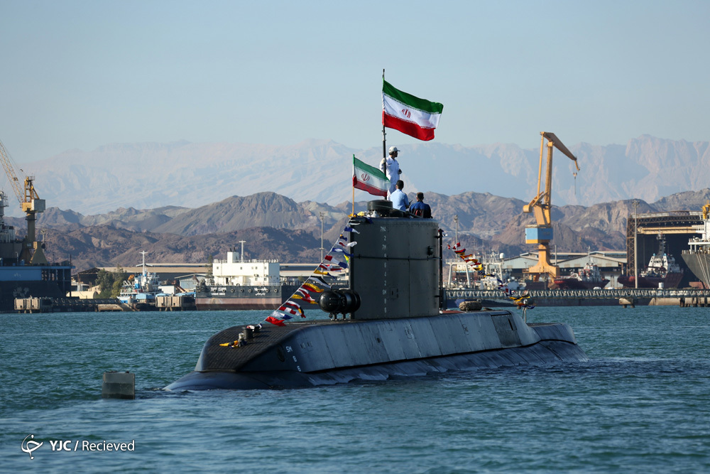 زیردریایی «فاتح» به نیروی دریایی ارتش جمهوری اسلامی ایران ملحق شد+ تصاویر