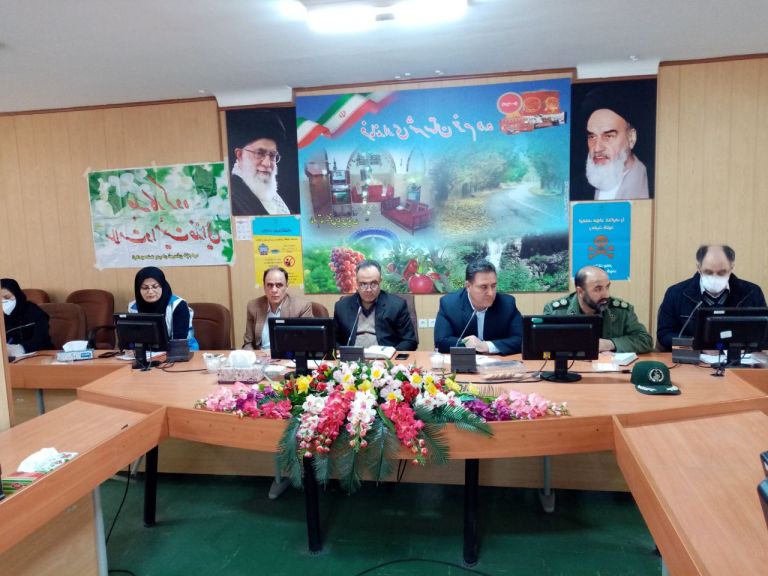 پنجمین جلسه کارگروه سلامت و امنیت غذایی شهرستان خرم دره برگزار شد
