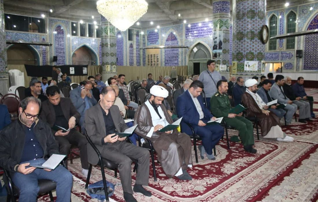 مراسم بزرگداشت ارتحال امام (ره) در خرمدره برگزار شد+عکس