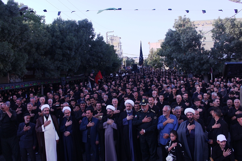 تجمع عزاداران حسینی در روز تاسوعای حسینی+عکس