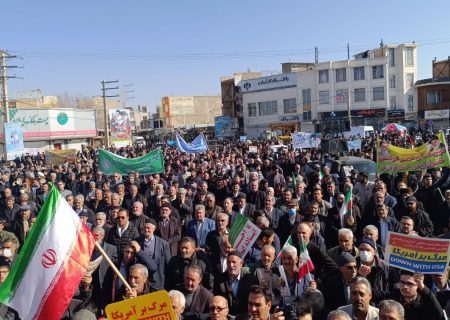 فیلم و عکس/حضور حماسی مردم خرمدره در راهپیمایی ۲۲ بهمن