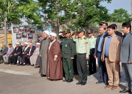 عکس/ مراسم صبحگاه مشترک به مناسبت سالروز آزاد سازی خرمشهر