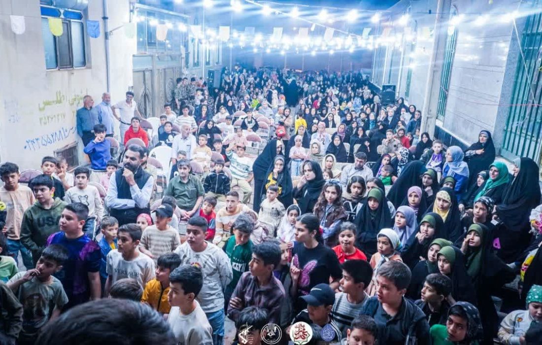 شور غدیر در خرم‌دره؛ محله‌ها لبریز از ولایت شدند