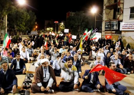 عکس: شب های میدان داری خرمدره همچنان پرشور و صلابت