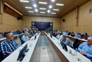 شست صمیمی مسئولین با یادگاران هشت سال دفاع مقدس